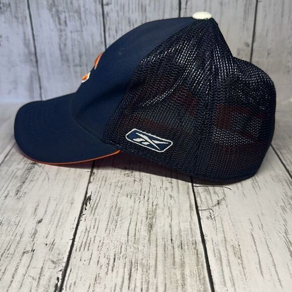 Chicago Bears NFL Reebok Mesh Fitted Youth Hat Cap SnapBack Orange Navy Blue - Picture 3 of 9